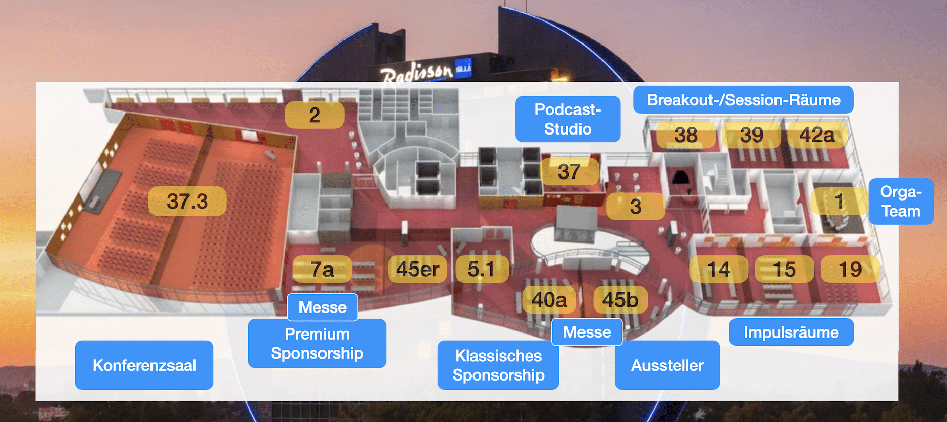 Raumplanung DTPB Frankfurt