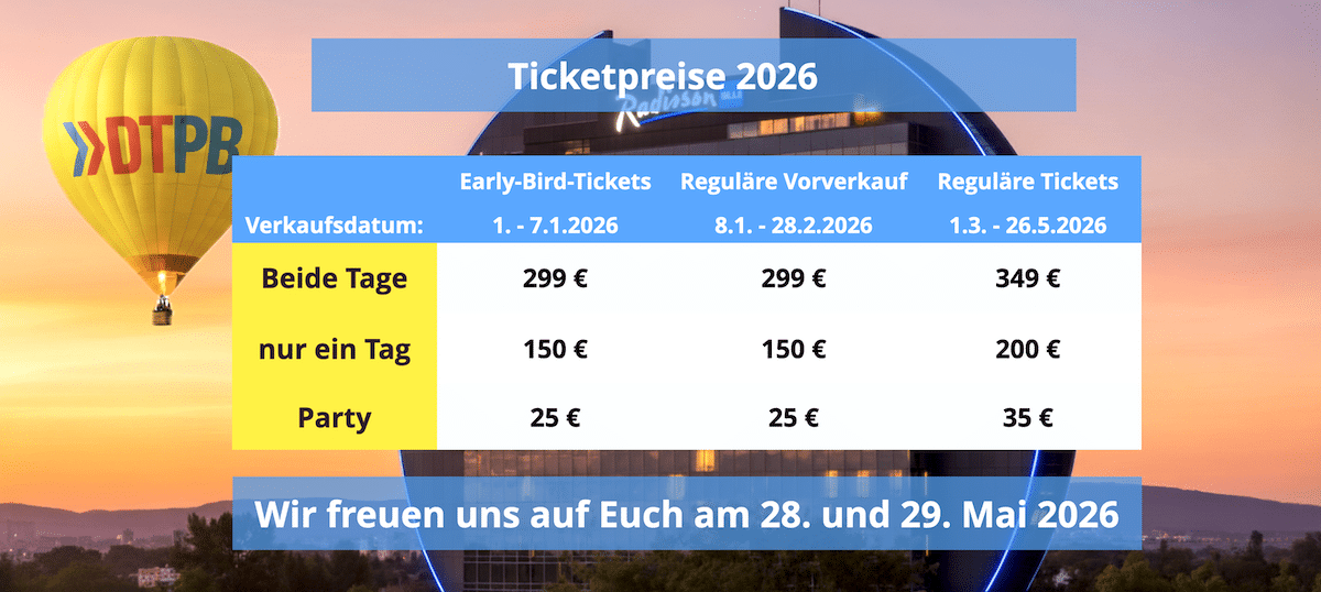 Tickepreise 2026