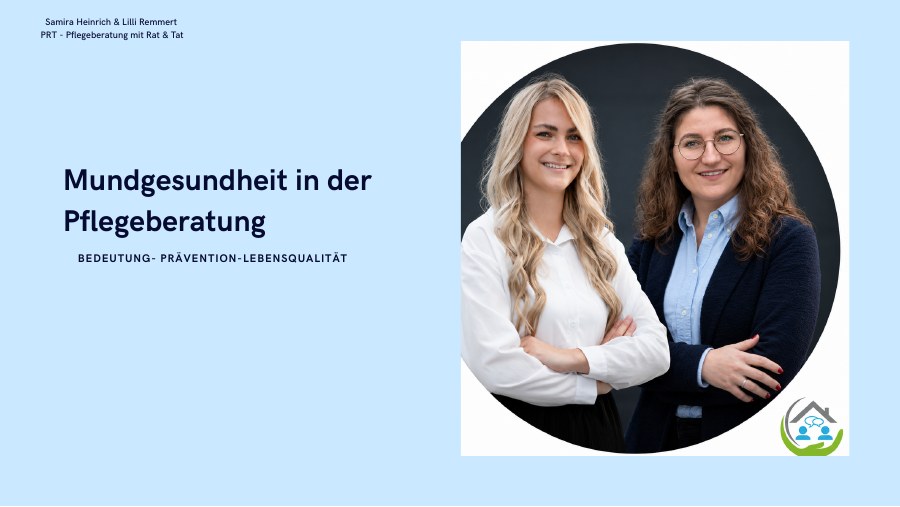 Titelseite: Mundgesundheit in der Pflegeberatung