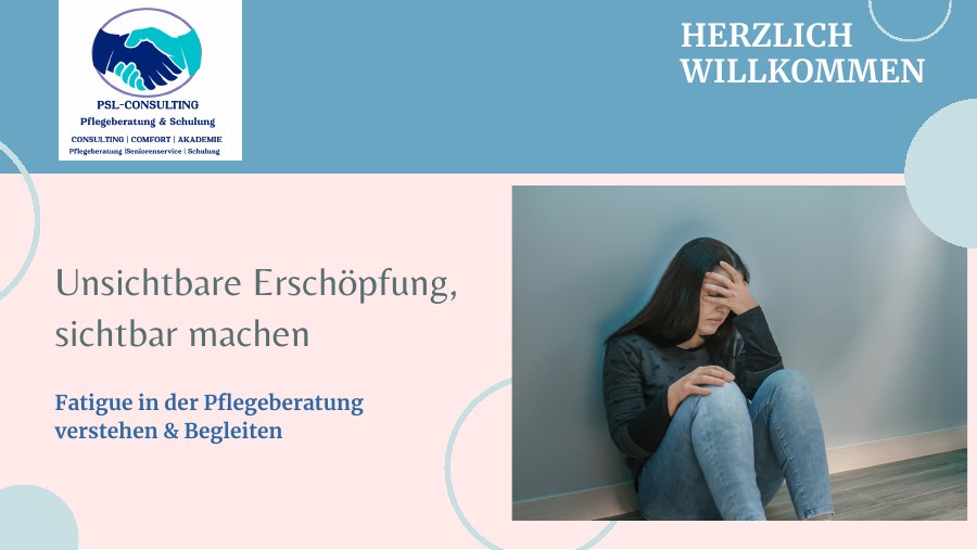 Titelseite: Unsichtbare Erschöpfung sichtbar machen