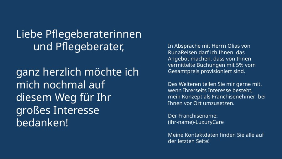 Titelseite: Reisen und Pflegebedürftigkeit