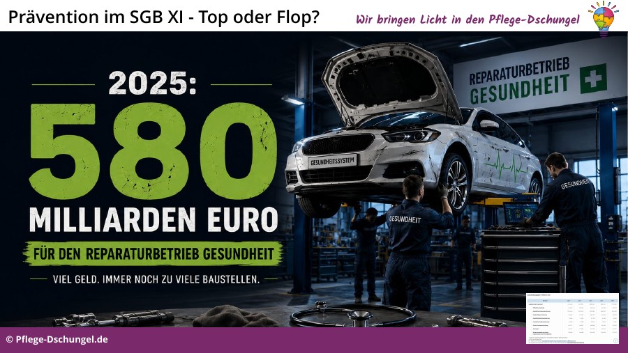 Titelseite: Prävention im SGB XI – Top oder Flop?